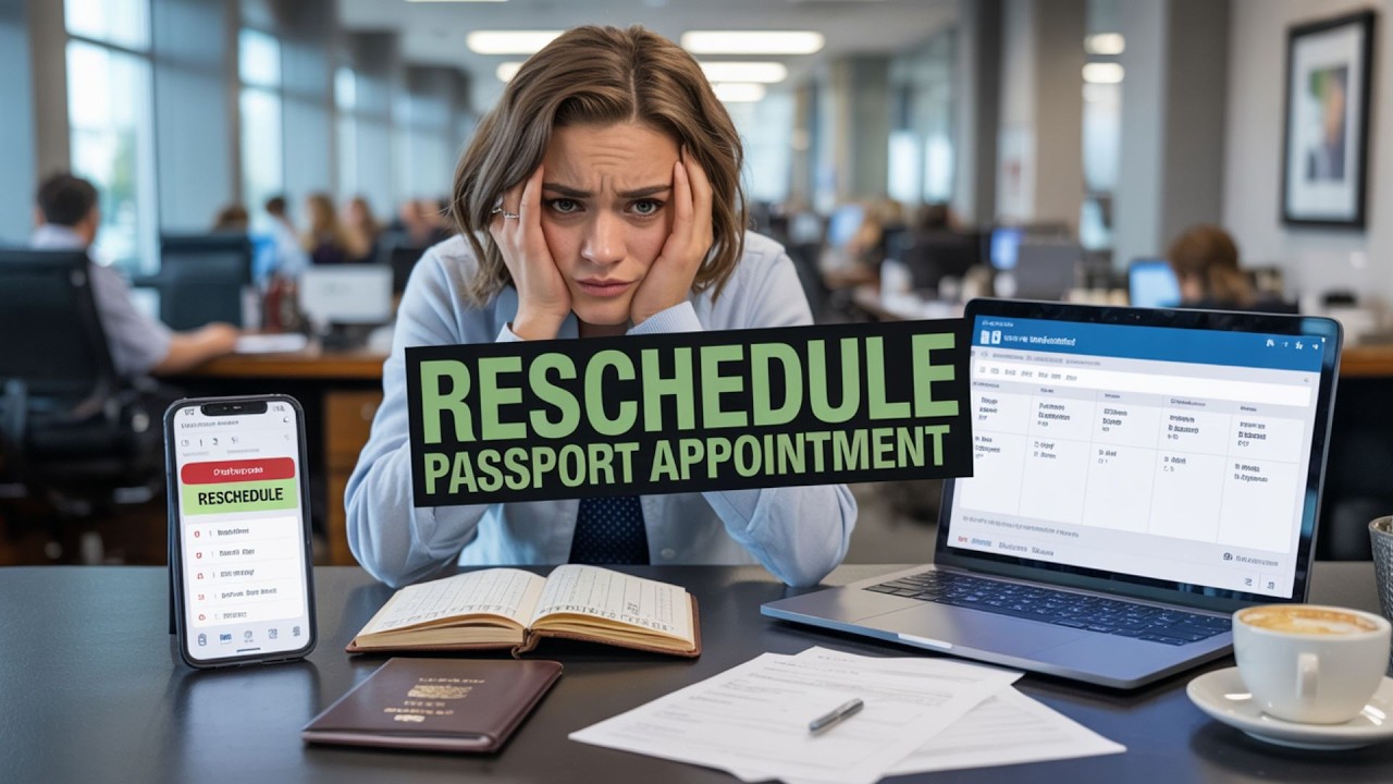 Easy Steps to Reschedule Your Passport Office Appointment | Passport ...