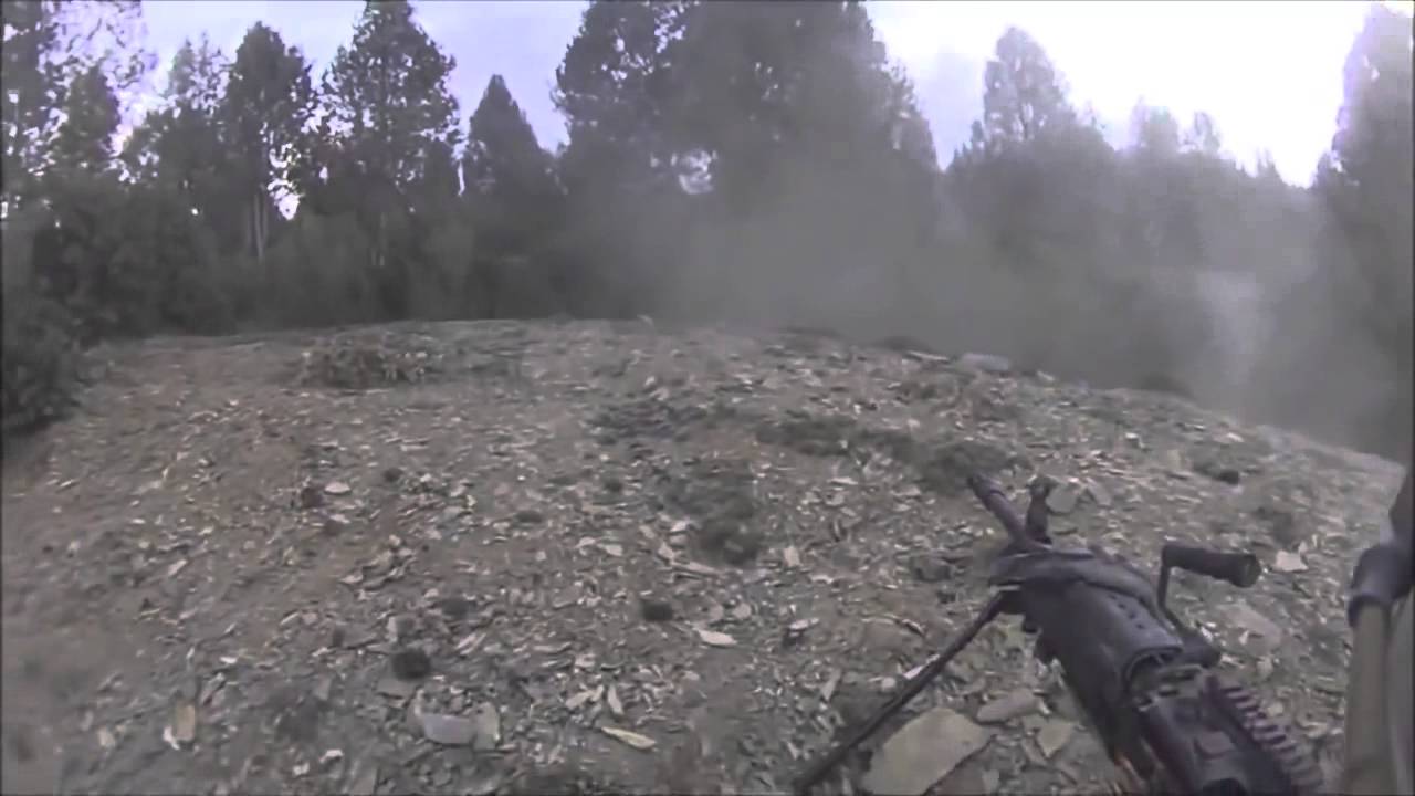Awesome Helmet Cam Footage of Marine's in an intense firefight! YouTube