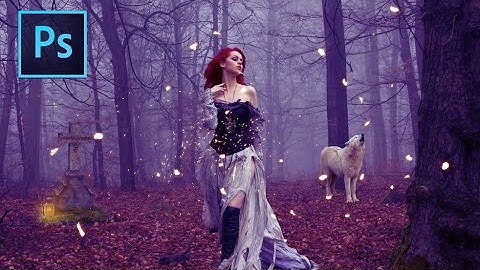 Magic Forest: Photoshop Manipulation Tutorial