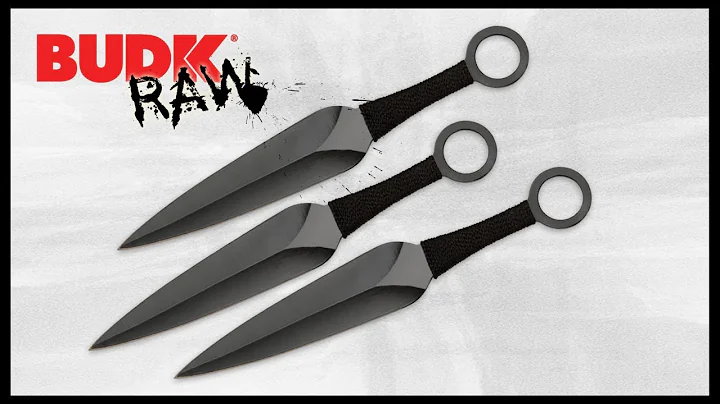 Triple Threat Kunai Throwing Knife Set & Sheath