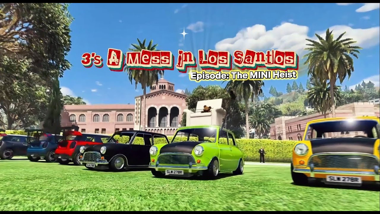 Сериал: В Лос-Сантосе втроём творится бардак | Эпизод: Мини-ограбление