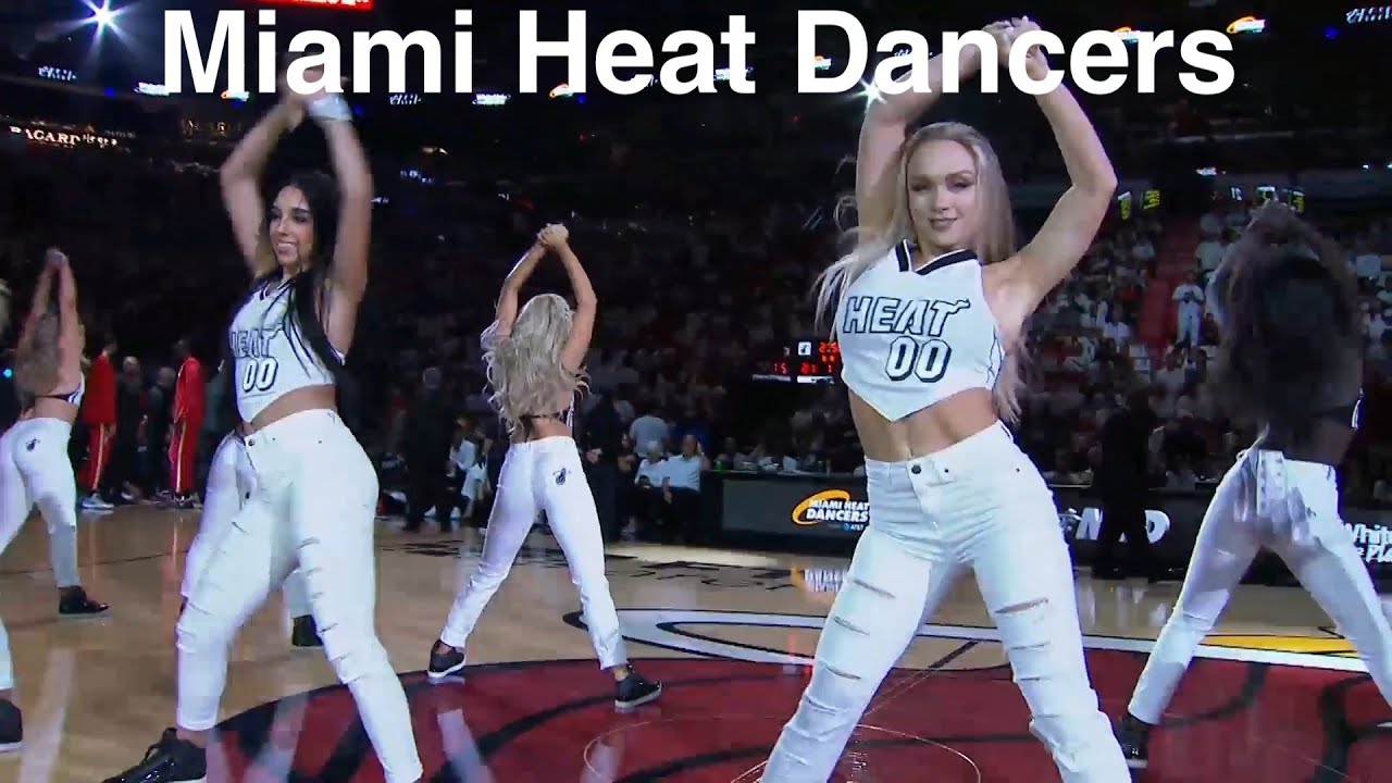 The Miami Heat Dancers 4 time winners of the NBA's Most Popular