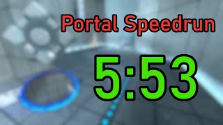 Portal any% Former World Record in 5:53