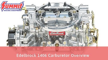 Edelbrock 1406 Electric Choke 600 CFM, 4-Barrel Performer Series Carburetor Overview