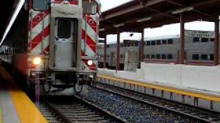 Caltrain Arrival At San Jose Diridon Station