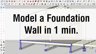 Foundation Wall in Sketchup screenshot 5