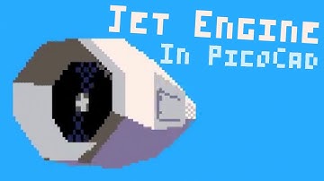 Even More PicoCad And Jet Engines #Shorts
