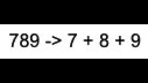 Sum Of Digits- A Python Tutorial.
