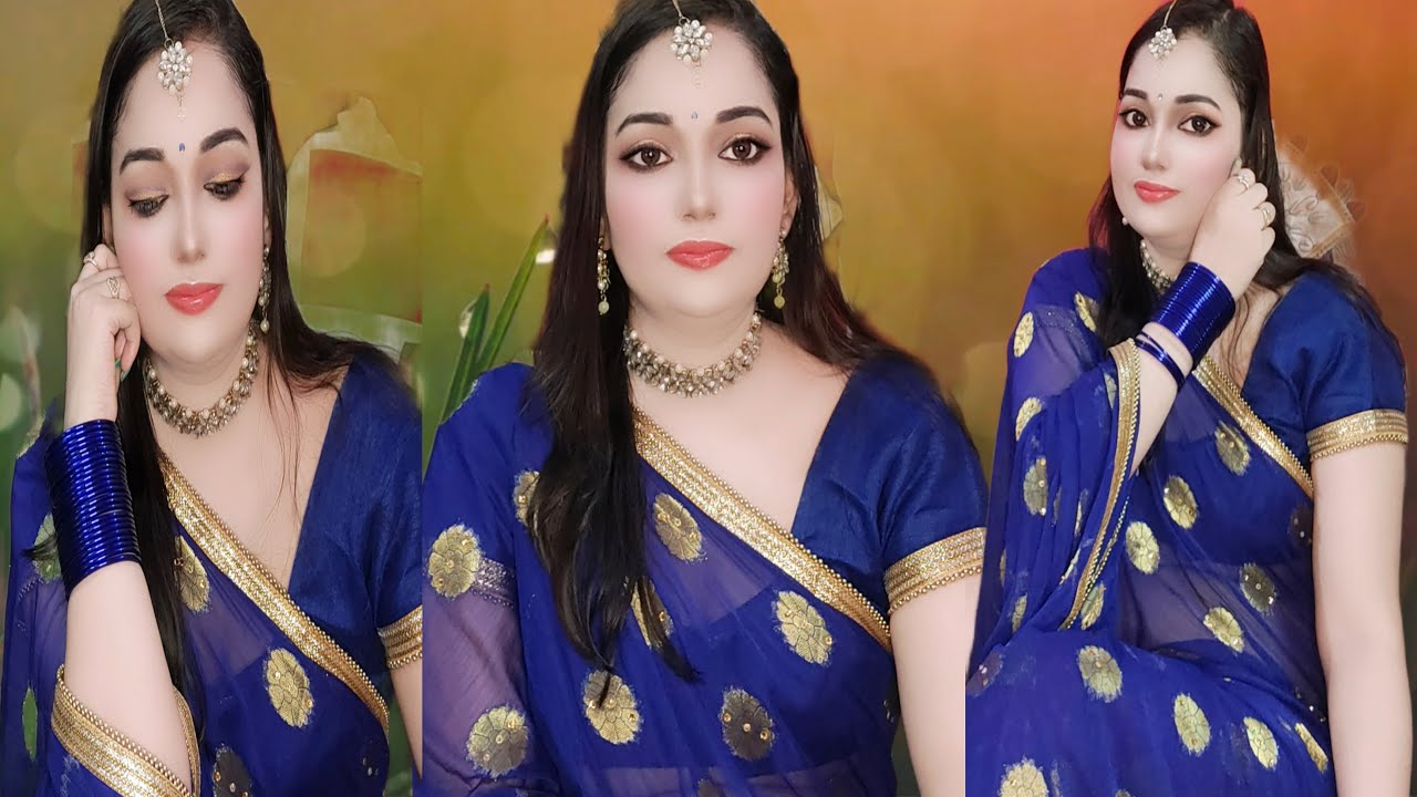 Different Hairstyles To Try with Sarees