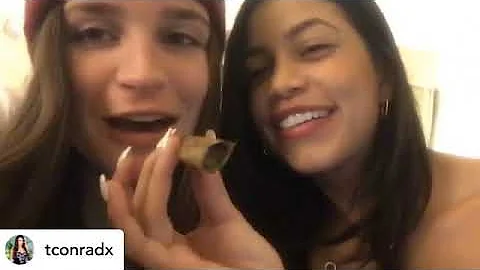 Teal Conrad and Veronica Rodriguez Behind the Scenes