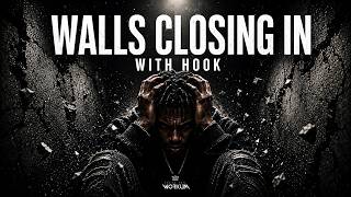 "Walls Closing In" (with hook) | Rap Instrumental | HipHop Freestyle Sample Type Beat