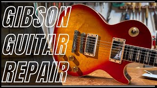Gibson Les Paul Standard Guitar Repair/Restoration/Makeover/Tutorial/ DIY/Luthier Workshop/ Ep.14