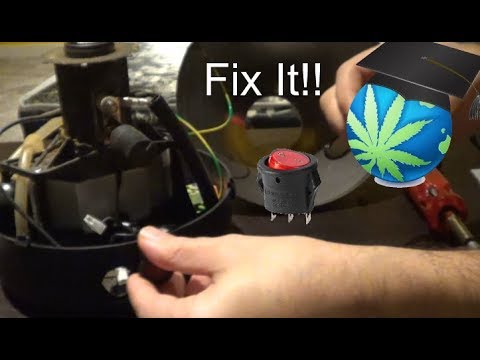 How To -  Replace BROKEN SWITCH On A Volcano