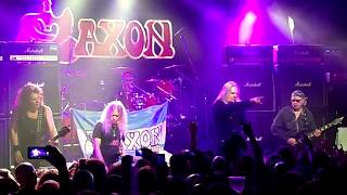 SAXON live @ Argentina 2019: &quot;Solid Ball of Rock&quot; + &quot;Motorcycle Man&quot;