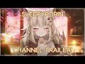 Cat vtuber sleepypurin  channel trailer
