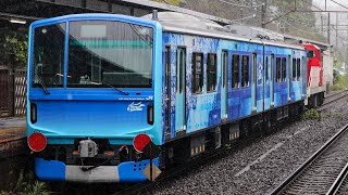 2023年10/9 9599レFV-E991系甲種輸送DD200-9+FV-E991系北鎌倉駅通過