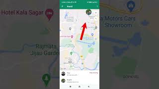 WhatsApp live location on Google maps #whatsapp #googlemaps
