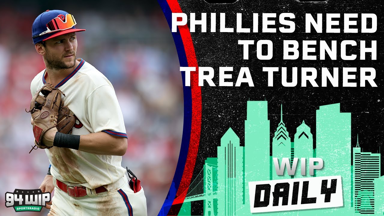 Phillies Need To Bench Trea Turner