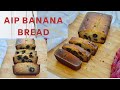 Grain Free Banana Bread || Blueberry Banana Bread (Paleo, AIP, Vegan)