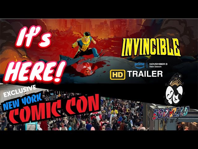 Invincible news: Creator gives another exciting update at NYCC