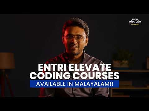 Learn Coding in Malayalam from Entri Elevate and Get our Lifetime Placement Assistance