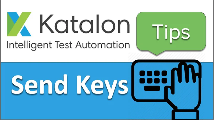 Katalon Studio | How to simulate keyboard key press | Send Keys