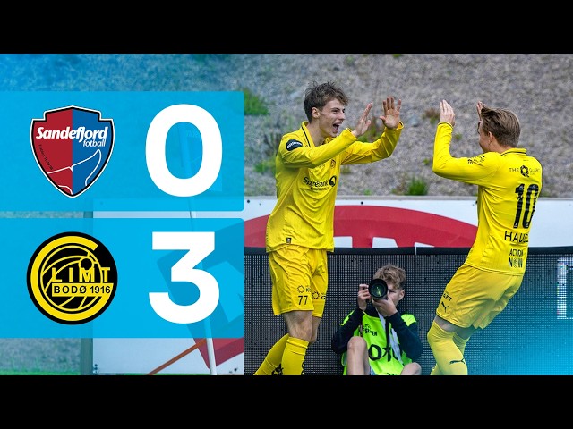 Sandefjord Fotball 0–3 Bodø/Glimt