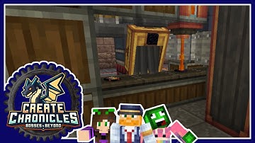 Minecraft: Create Chronicles #6.5  Sturdy Sheet and the Create Train Tracktory