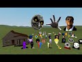 Too Much Nextbot Vs House In Garry's Mod