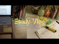 Study vlog ✨📚| intense studying, preparing for exams, late-night study sessions, note-taking📝
