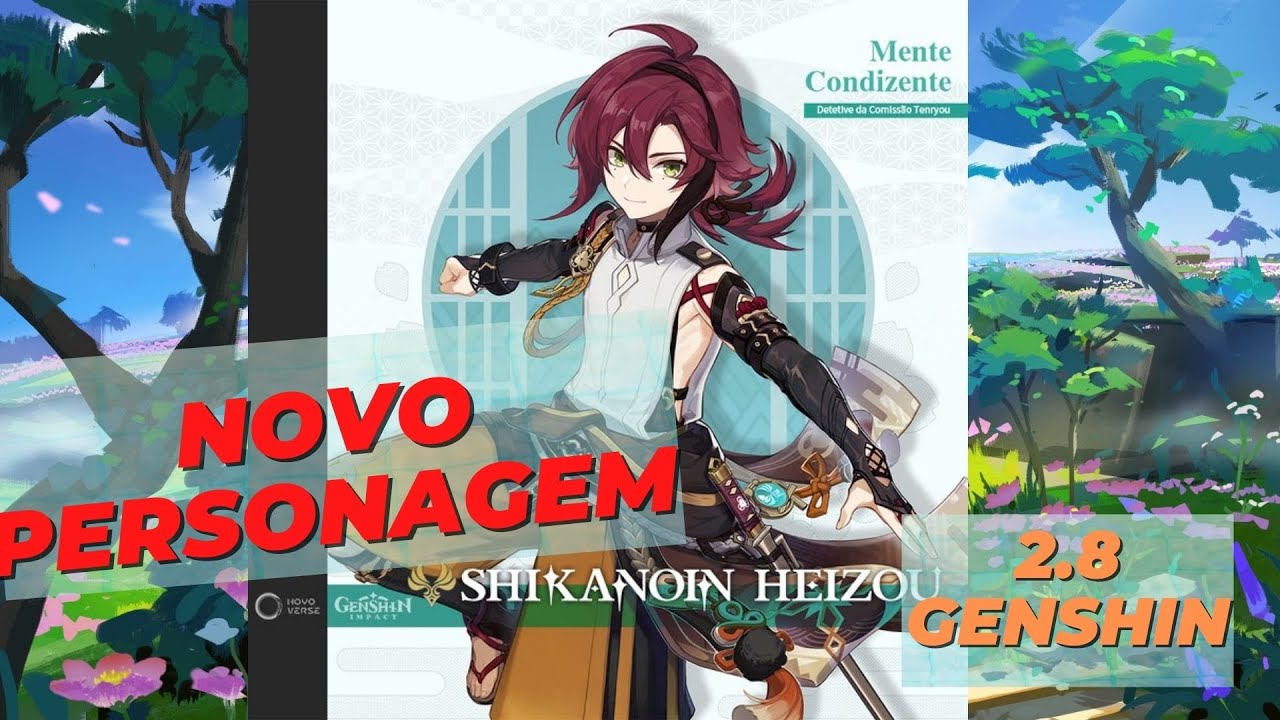 Genshin Impact - Conheça Shikanoin Heizou, o novo personagem do jogo