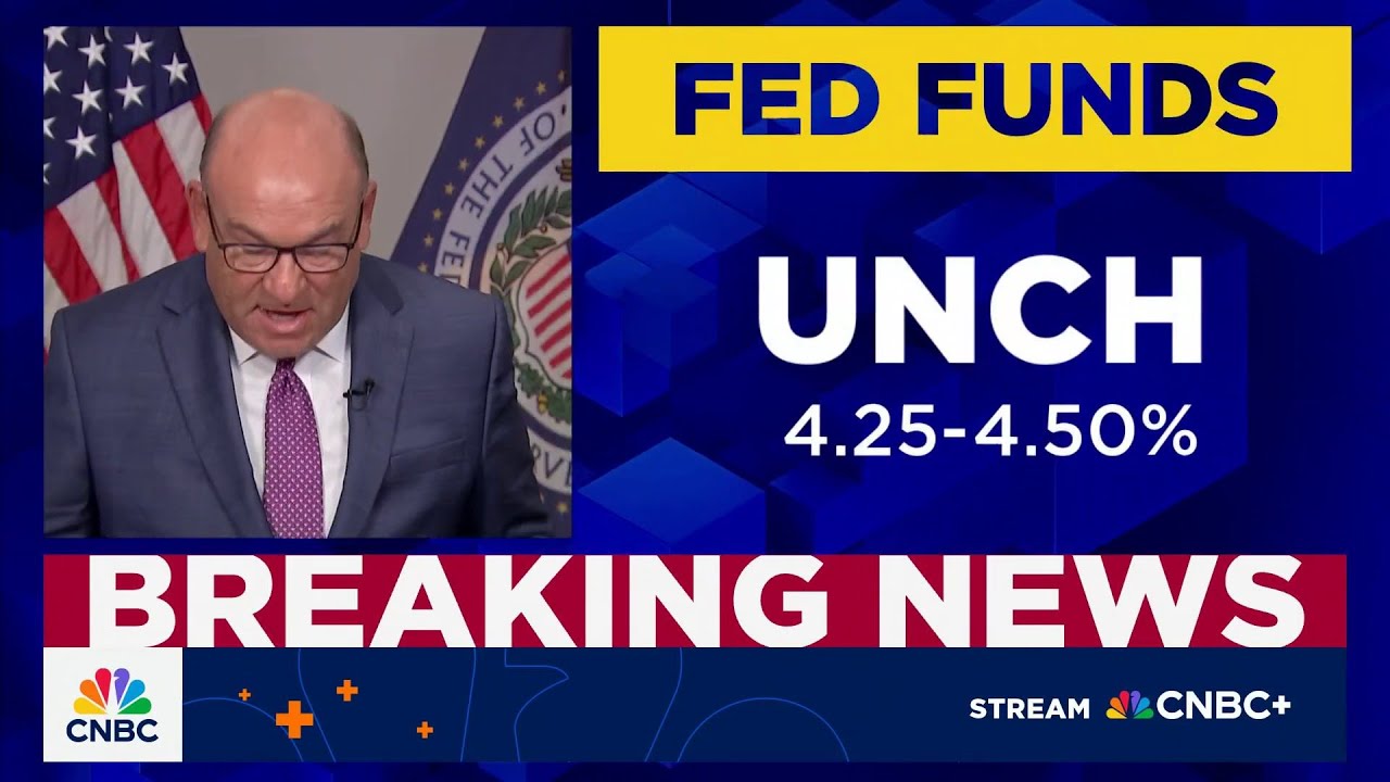 Federal Reserve leaves rates unchanged - YouTube