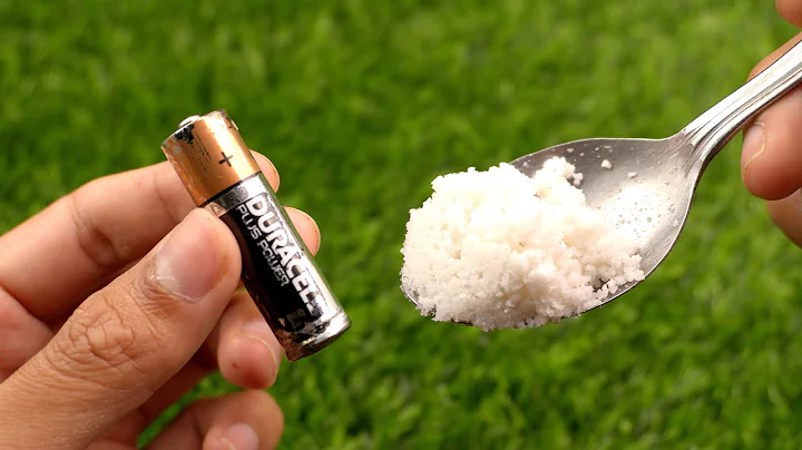 Never buy new batteries! Just use salt and your old batteries can be reused