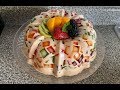 Gelatina de mosaico, tres leches sabor durazno