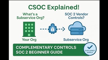 What Are CSOCs? | Understanding Complementary Controls in SOC 2 Subservice Organizations