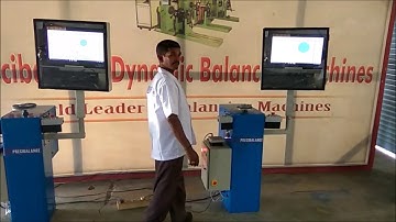 Vertical balancing machine - Precibalance