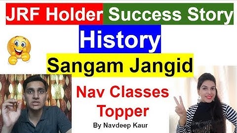 History JRF Holder | Success Story | Sangam Jangid | NTA UGC NET | by Navdeep Kaur