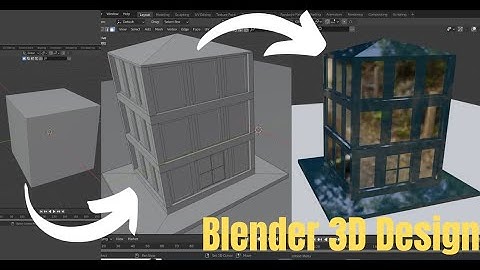 "Architectural Design in Blender 3D: Office Building Tutorial"
