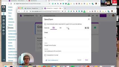 Embedding a Google Form in Canvas