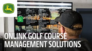 OnLink Golf Course Management Solution Overview | John Deere