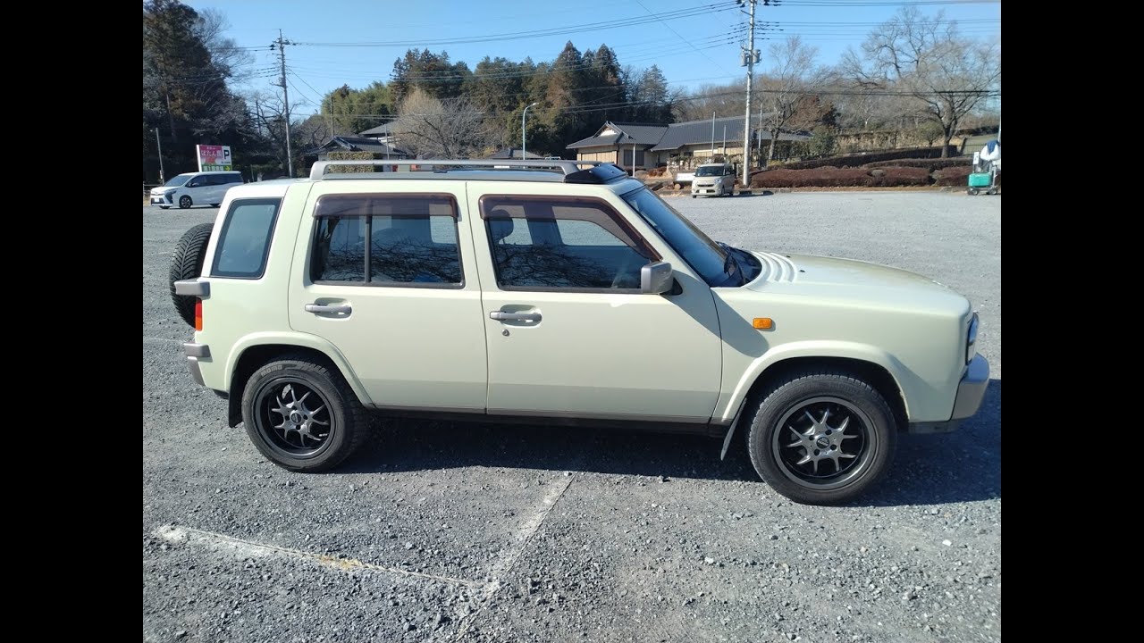 【ヤフオク用・走行動画】日産ラシーン タイプⅢ 5MT サンルーフ 4WD
