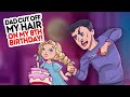 Dad does the unthinkable on daughters b day