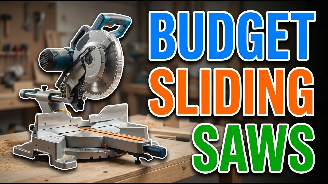 TOP 5 Best Budget Sliding Compound Miter Saws 2026 - YouTube