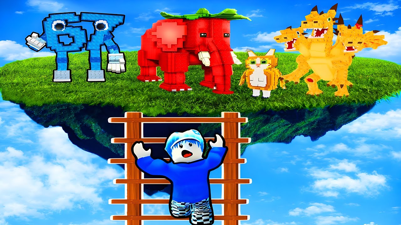 ကောင်းကင်​ပေါ်က Brainrotတွေကိုခိုးခဲ့တယ်ဗျို့/ Roblox Climb For Brainrot 