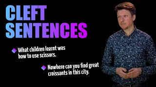 Cleft Sentences Grammar | Learn English with ils 16+
