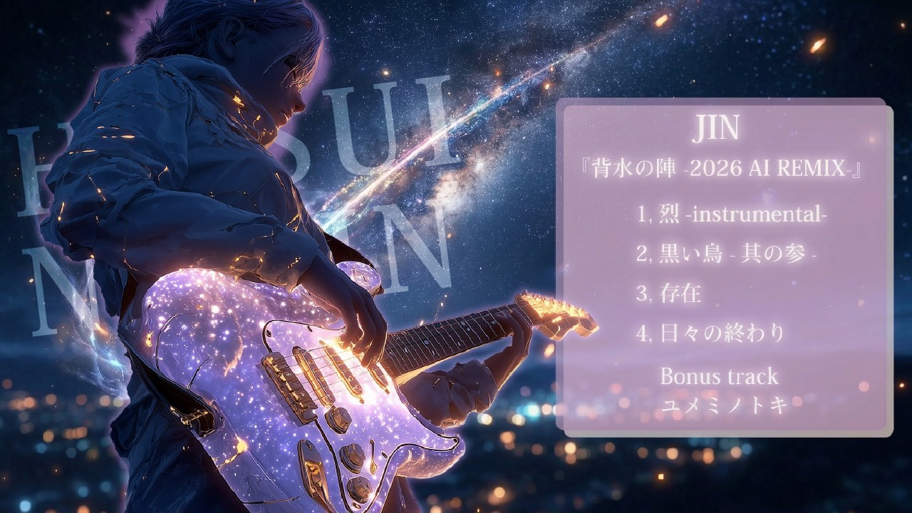 JIN『背水の陣 -2026 AI REMIX-』