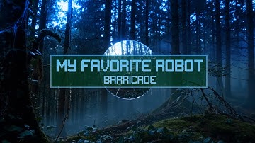 My Favorite Robot. Barricade (Digital Art Electronic Music Video)