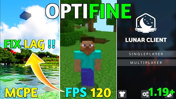 OPTIFINE FOR MINECRAFT PE 1.19+ | HOW TO FIX LAG IN MINECRAFT PE 1.19 | BEST OPTIFINE | MINECRAFT PE