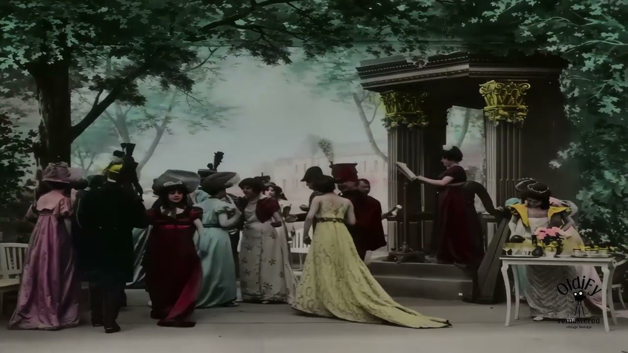 The oldest film for Napoleon Bonaparte 1909 in color [60fps, 4K, Remastered] w/Sound Design added