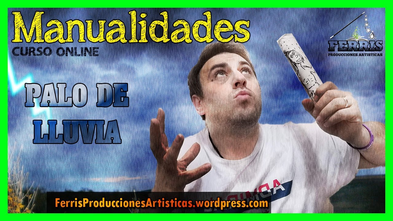 Cómo hacer un PALO DE LLUVIA  ☔ - PALO DE AGUA - 🌧 MANUALIDADES - RECICLAJE 🏜